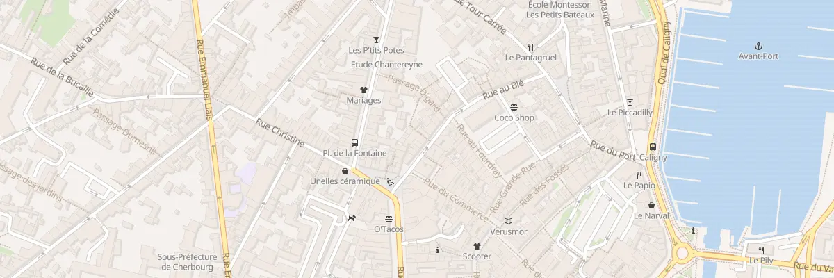 Plan du 19 Rue au Blé à Cherbourg-en-Cotentin
