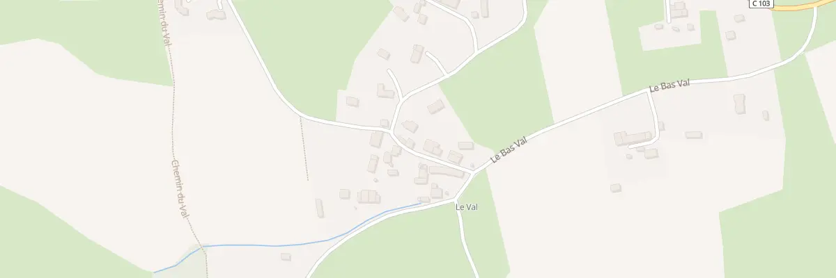 Plan du 334 Le Bas Val au Petit-Fougeray