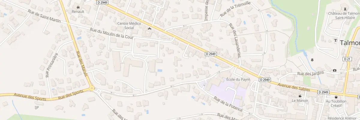 Plan du 49C Av des Sables à Talmont-Saint-Hilaire
