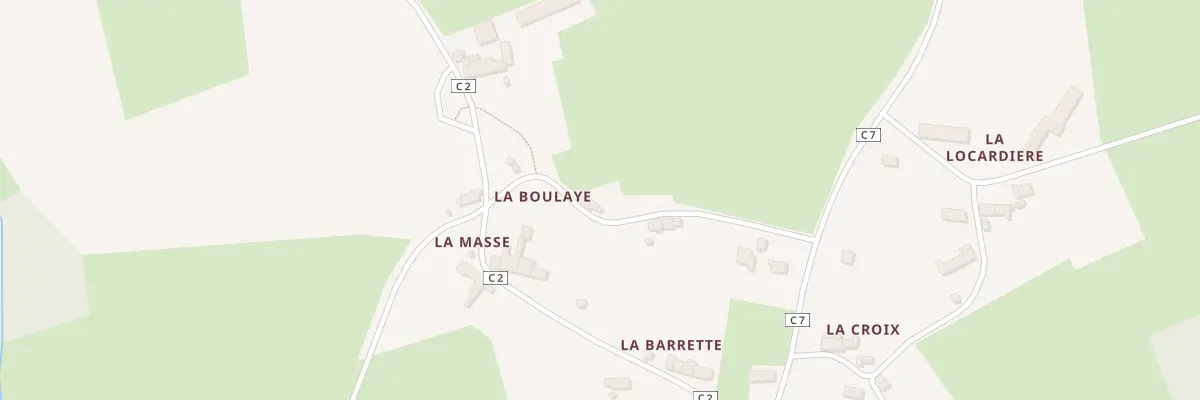 Plan du 5185 La Boulaye à Saint-Marcan