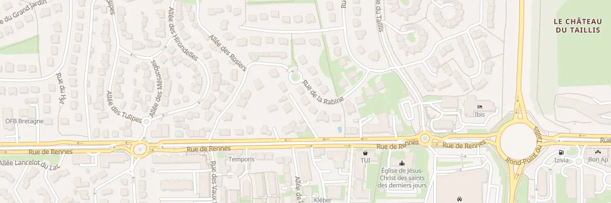Plan du 15 Rue de la Rabine à Cesson-Sévigné