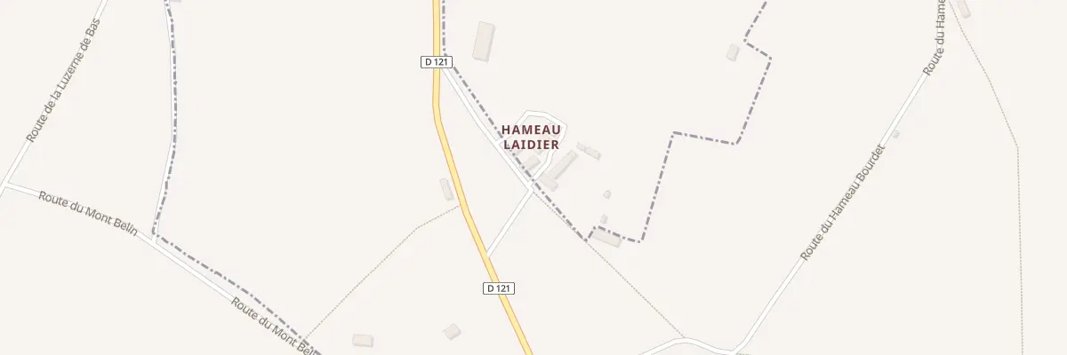 Plan du 5040 Hameau Laidier - St Martin à Rocheville