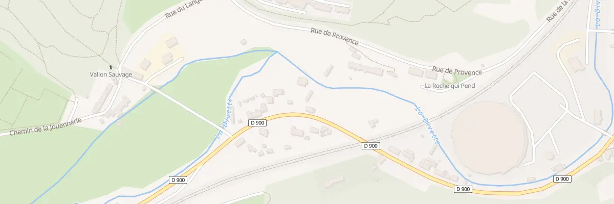 Plan du 50 Rte la Vallee de Quincampoix à Cherbourg-en-Cotentin