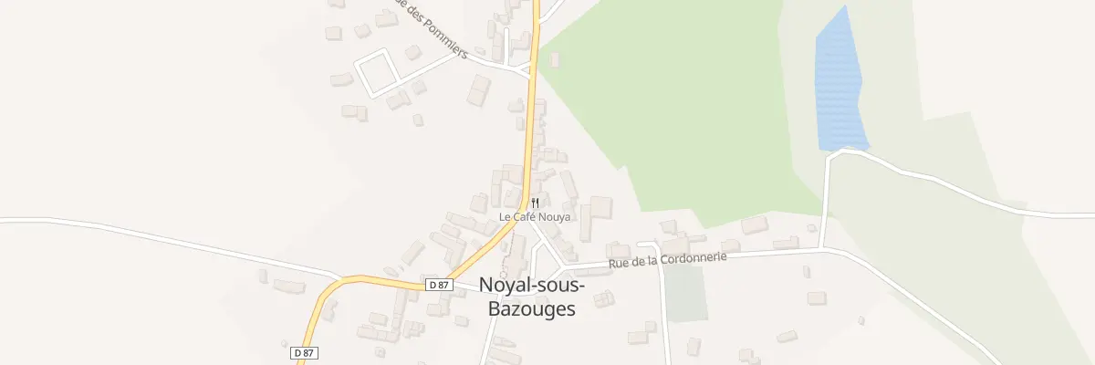 Plan du 8 Rue Marechal Ferrand à Noyal-sous-Bazouges