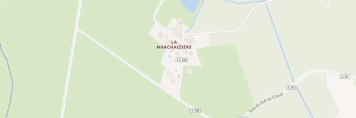 Plan du 12 La Marchaizière à Saint-Étienne-du-Bois