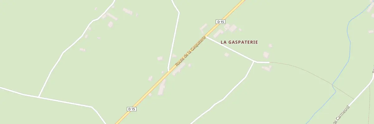 Plan du 17 Rte de la Gaspaterie à Besneville