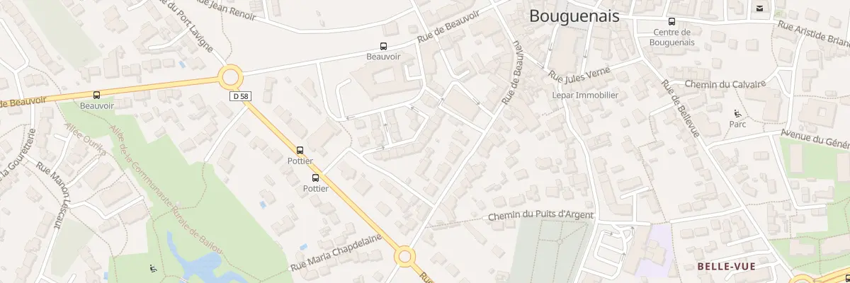 Plan du 14 Rue du Chat Perché à Bouguenais