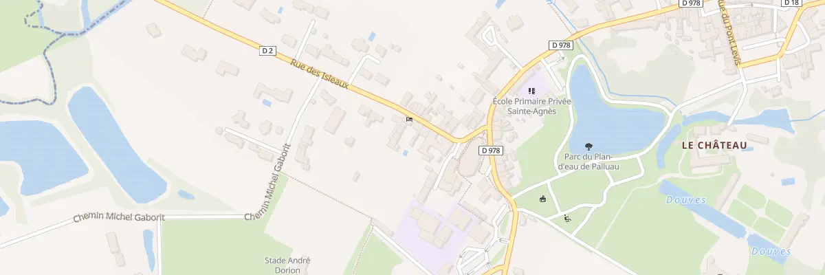 Plan du 5 Rue des isleaux à Palluau