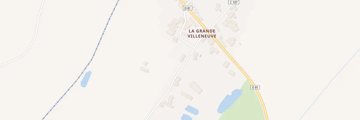 Plan du 23 La Grande Villeneuve à Saint-Étienne-du-Bois