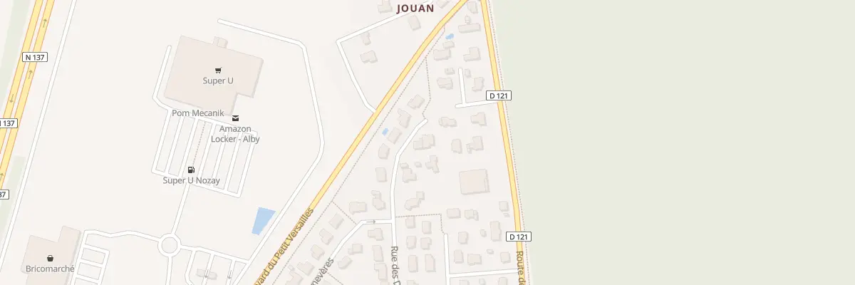 Plan du 18 Rue des Digitales à Nozay