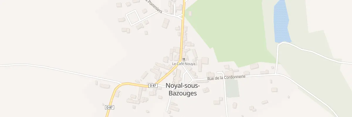 Plan du 13 Rue Marechal Ferrand à Noyal-sous-Bazouges