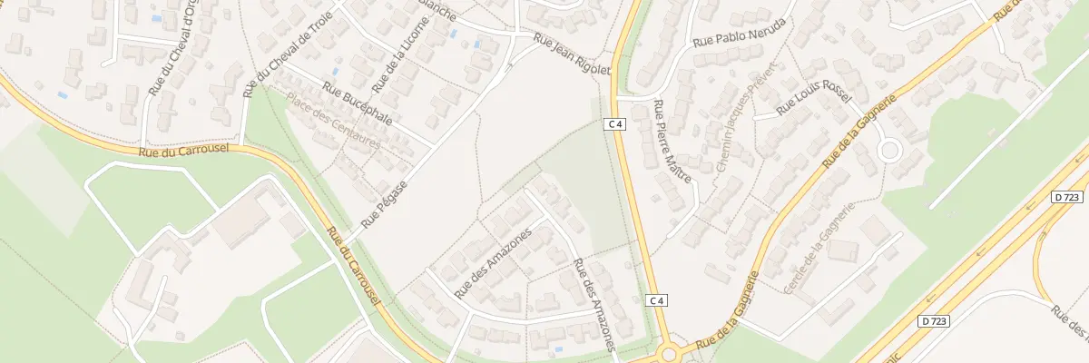 Plan du 17 Rue des Amazones à Bouguenais