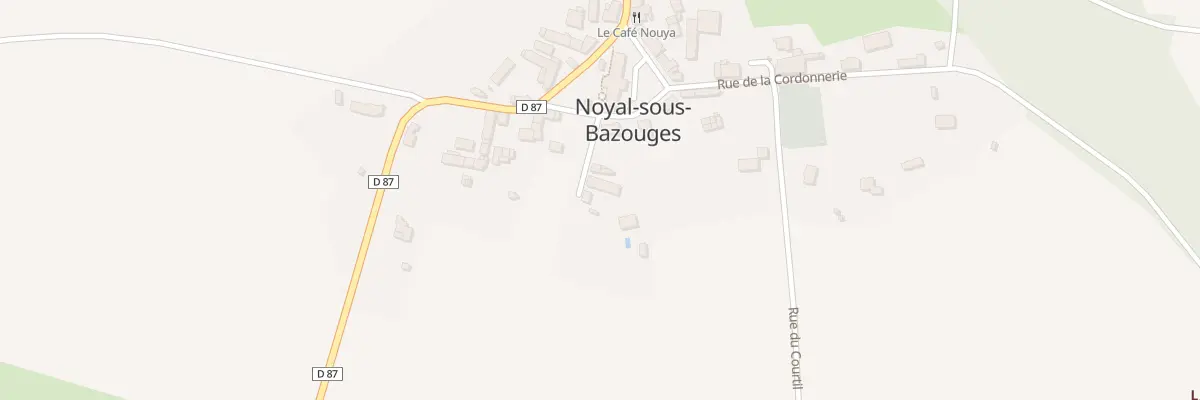 Plan du 9 Rue Saint Martin à Noyal-sous-Bazouges
