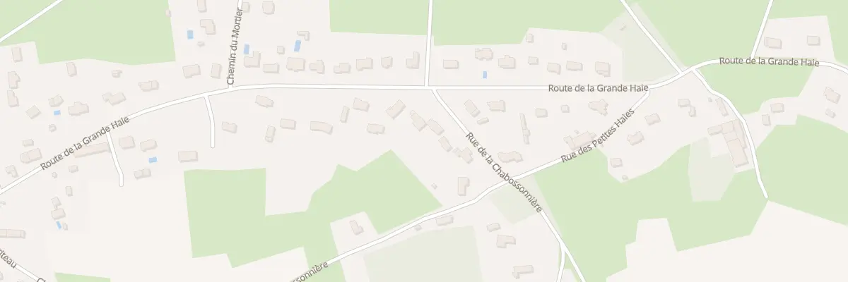 Plan du 4 Rue de la chabossonniere à Grandchamp-des-Fontaines