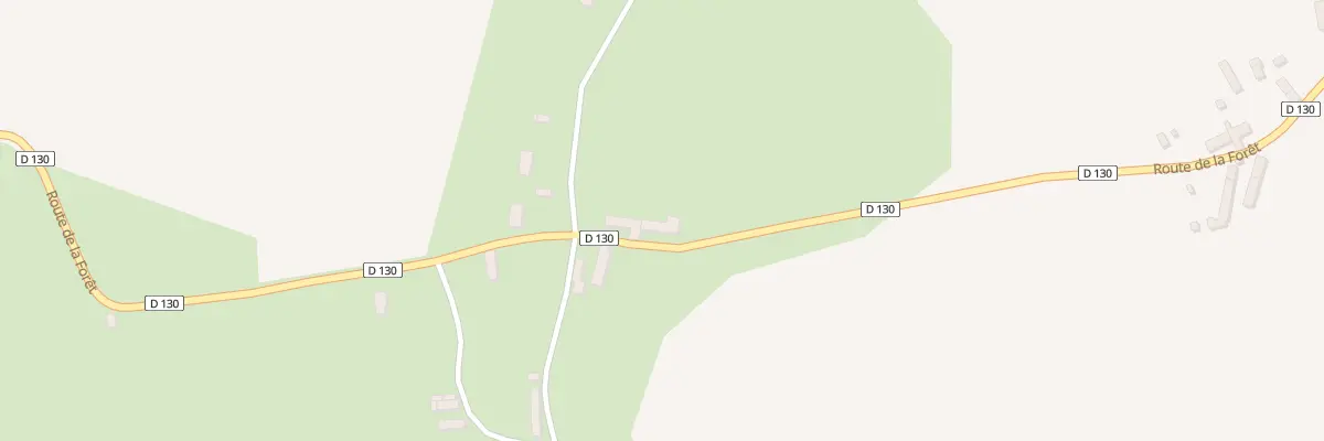Plan du 5 Rte de la Foret à Besneville