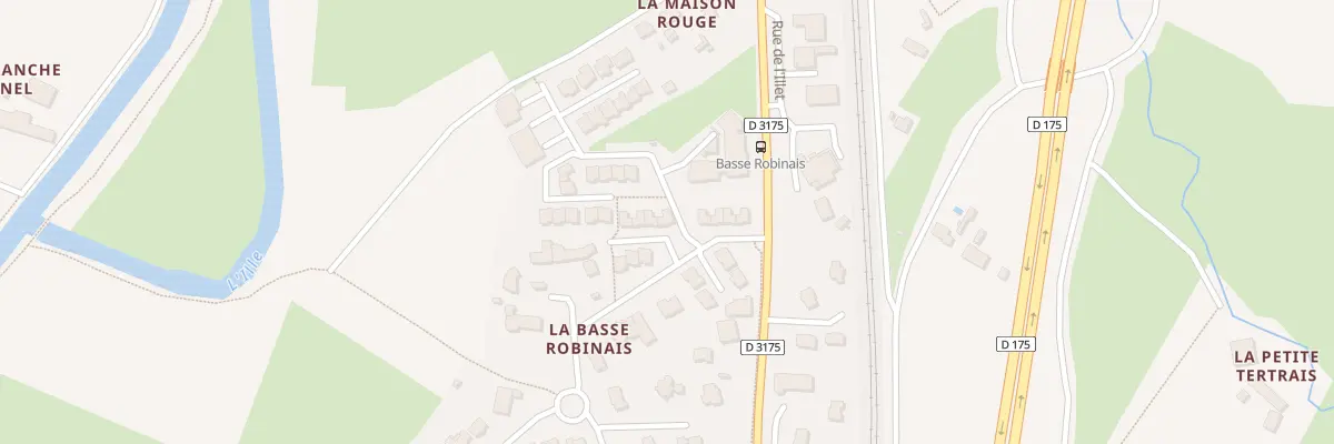 Plan du 2 All des Cahotiers à Betton