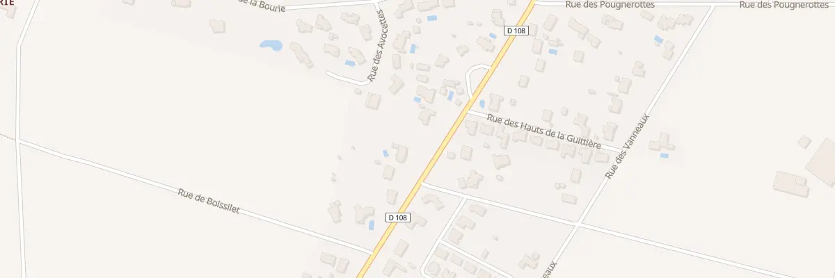 Plan du 2044 Rue du port de la guittière à Talmont-Saint-Hilaire
