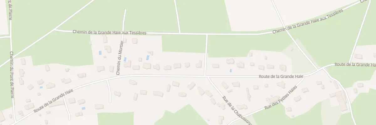 Plan du 92 Rte de la Grande Haie à Grandchamp-des-Fontaines