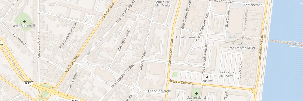 Plan du 27 Rue de l’Alma à Cherbourg-en-Cotentin
