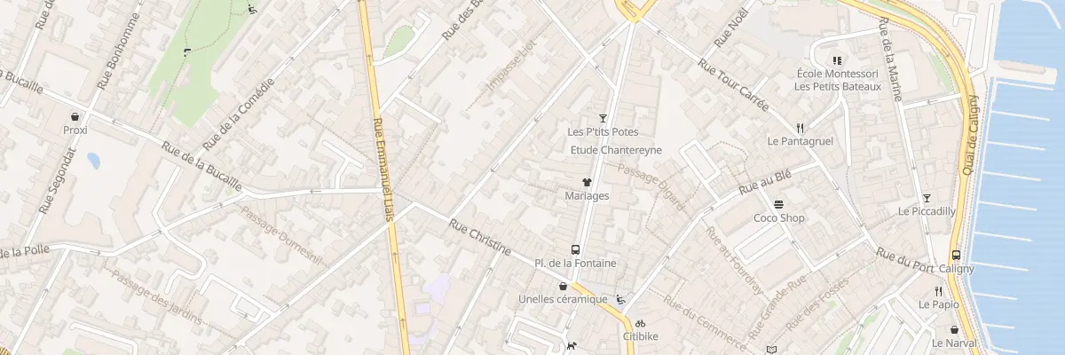 Plan du 29 Rue François Lavieille à Cherbourg-en-Cotentin