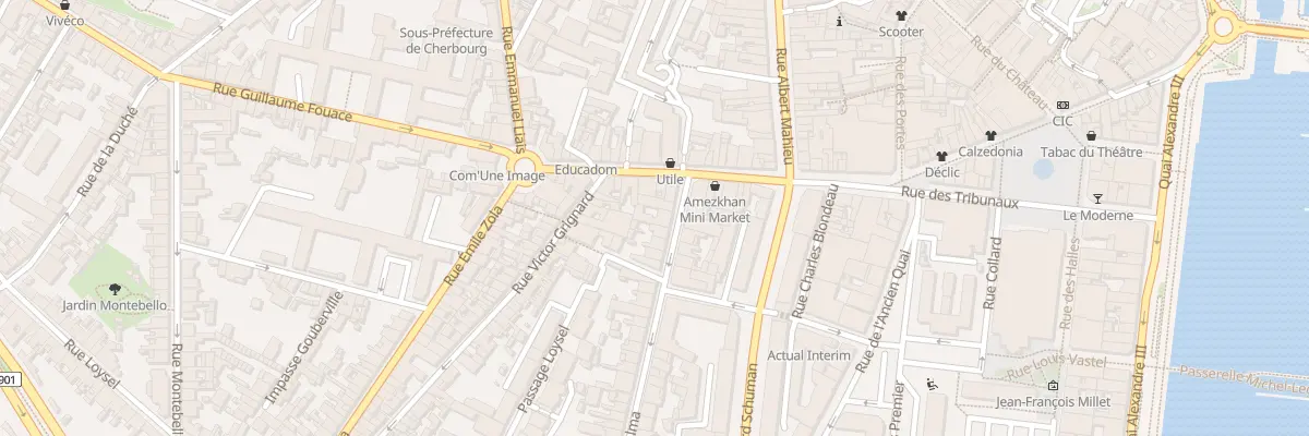 Plan du 6B Rue de l’Alma à Cherbourg-en-Cotentin