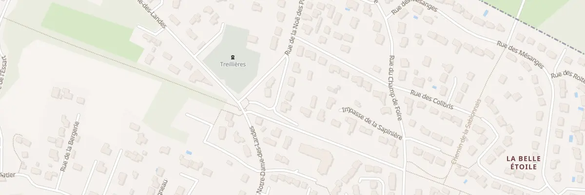 Plan du 6B Rue de la noë des puits à Treillières