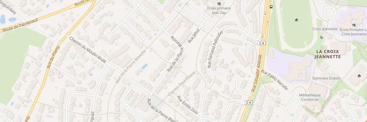 Plan du 22 Rue de la Pierre Blanche à Bouguenais