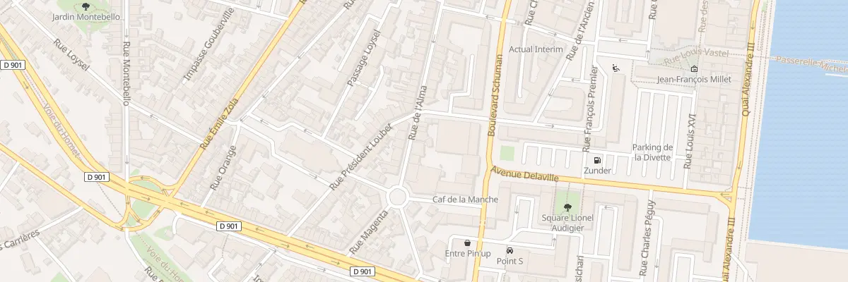 Plan du 37 Rue de l’Alma à Cherbourg-en-Cotentin