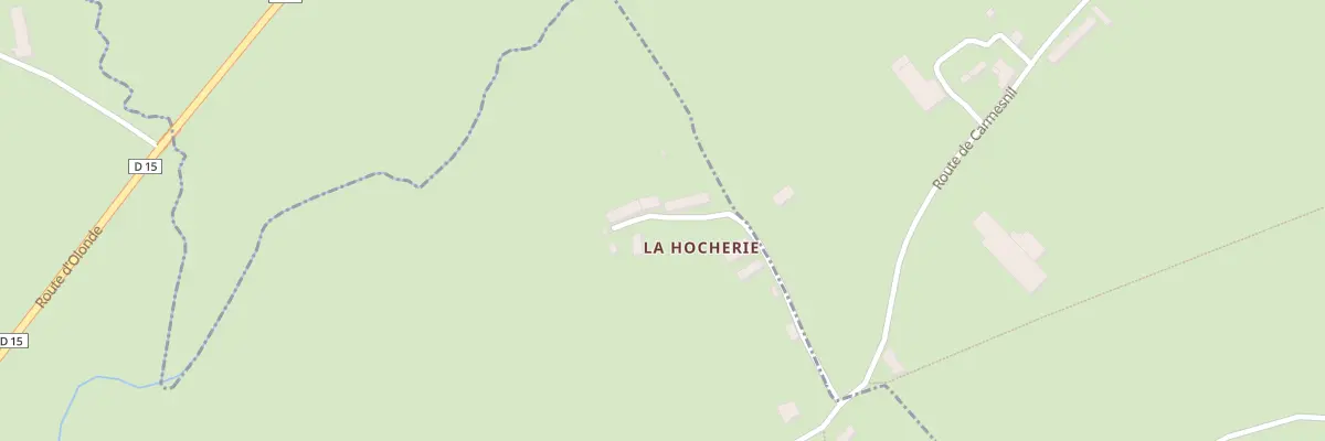 Plan du 6050 La Hocherie à Canville-la-Rocque