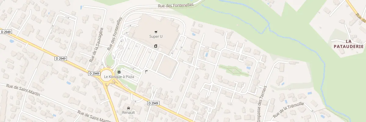 Plan du 129 Rue Richard Coeur de Lion à Talmont-Saint-Hilaire