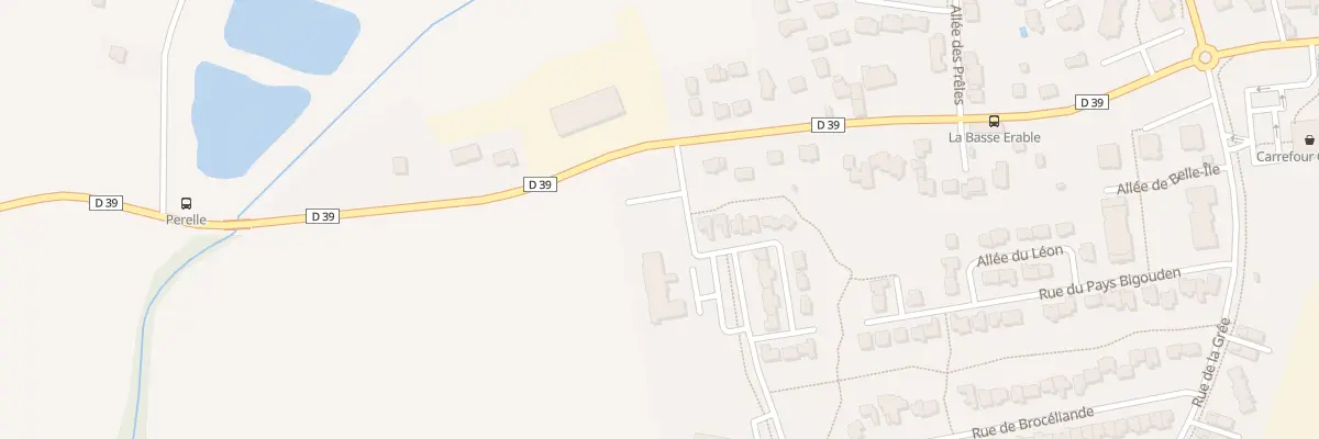 Plan du 3 Rue de l’Iroise à Bourgbarré