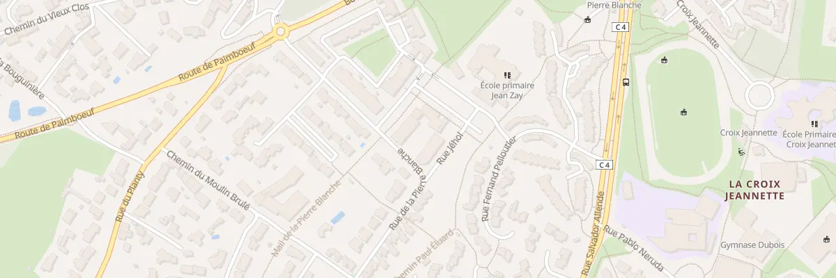 Plan du 18 Rue de la Pierre Blanche à Bouguenais