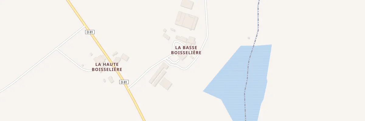 Plan du 4 Les Boisselières à Grand’Landes