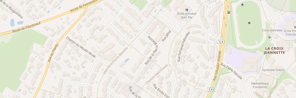 Plan du 25 Rue de la Pierre Blanche à Bouguenais