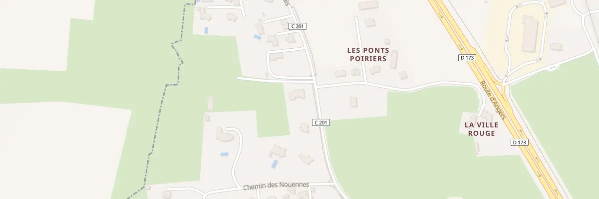 Plan du 5D Rue de la Hallerais à Vern-sur-Seiche