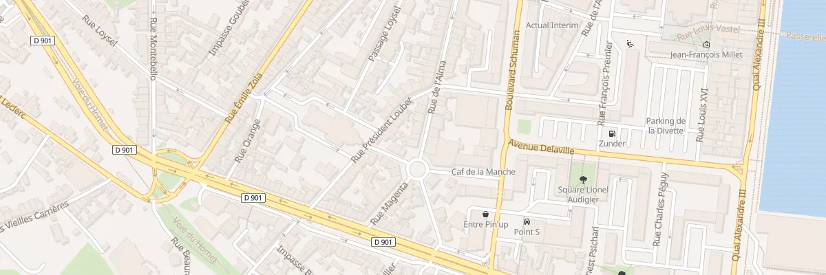 Plan du 52 Rue de l’Alma à Cherbourg-en-Cotentin