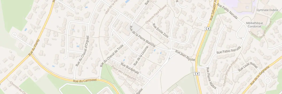 Plan du 3 Rue de la Licorne à Bouguenais