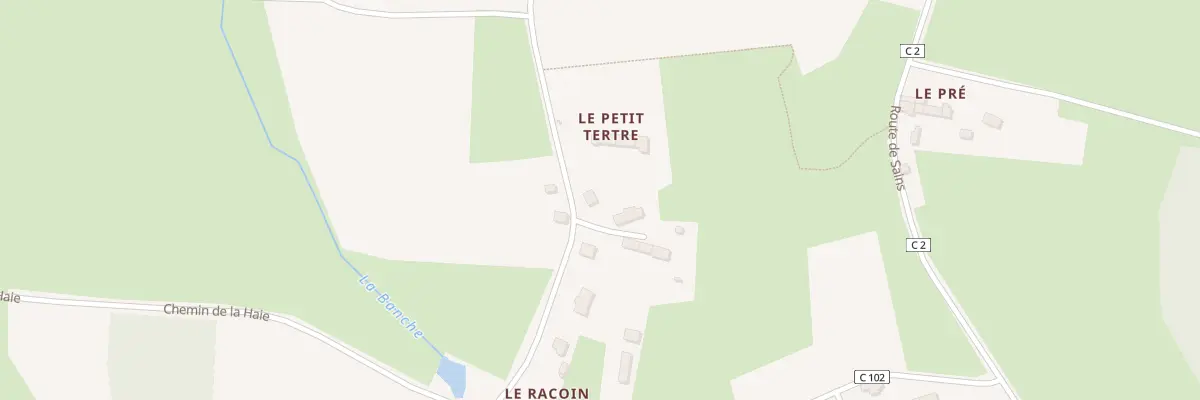 Plan du 5284 La Touche à Saint-Marcan
