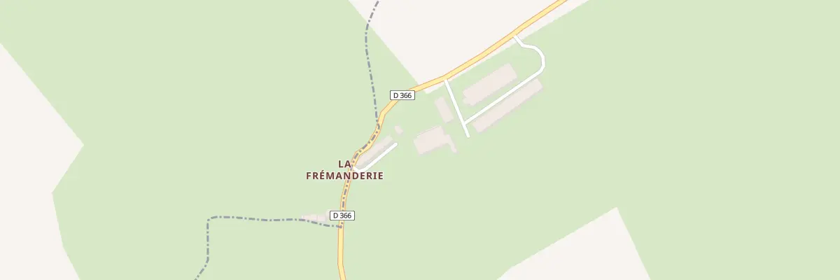 Plan du 8064 La Fremanderie à Saint-Sauveur-de-Pierrepont
