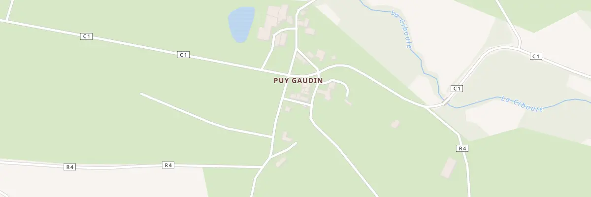 Plan du 5098 Puy Gaudin au Girouard