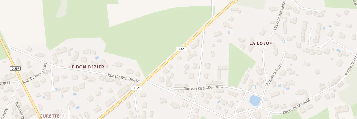 Plan du 57B Rue de curette à Grandchamp-des-Fontaines
