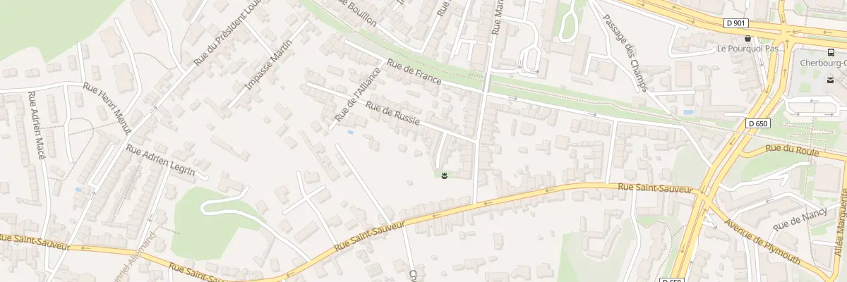 Plan du 9 Rue de Russie à Cherbourg-en-Cotentin