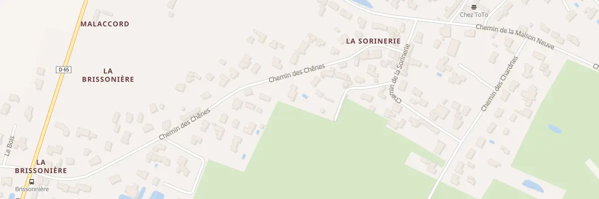Plan du 26 Che des Chênes à Saint-Philbert-de-Grand-Lieu