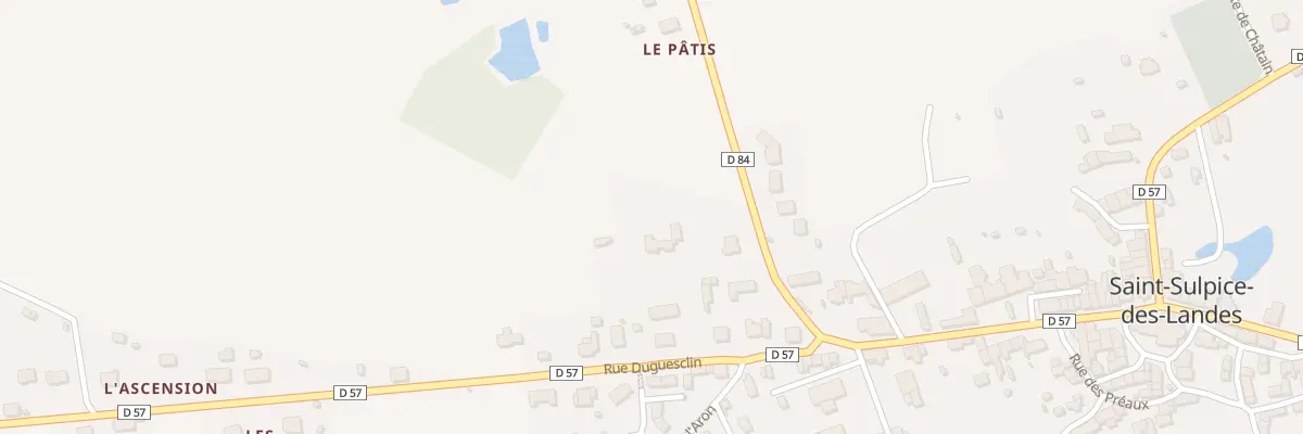Plan du 3B Rue Duguesclin à Saint-Sulpice-des-Landes
