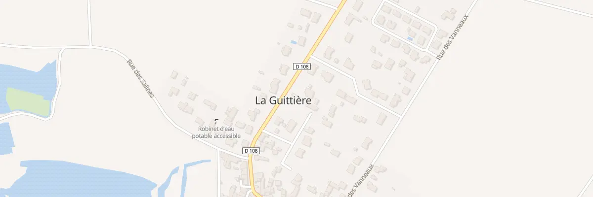 Plan du 2417 Rue du port de la guittière à Talmont-Saint-Hilaire