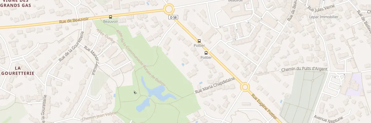 Plan du 24B Rue Eugène Pottier à Bouguenais
