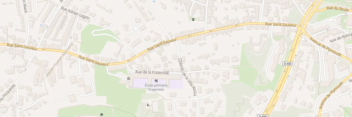 Plan du 69 Rue Saint Sauveur à Cherbourg-en-Cotentin