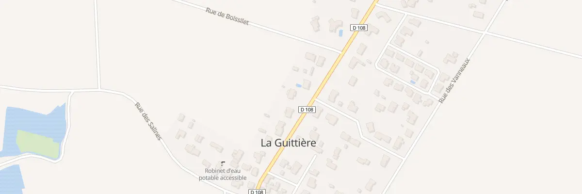 Plan du 2354 Rue du port de la guittière à Talmont-Saint-Hilaire