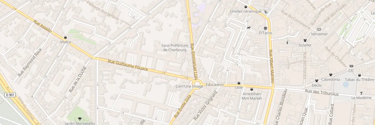 Plan du 120 Rue Emmanuel Liais à Cherbourg-en-Cotentin