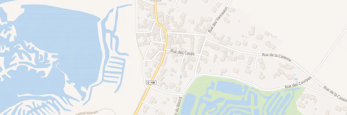 Plan du 2651 Rue du port de la guittière à Talmont-Saint-Hilaire